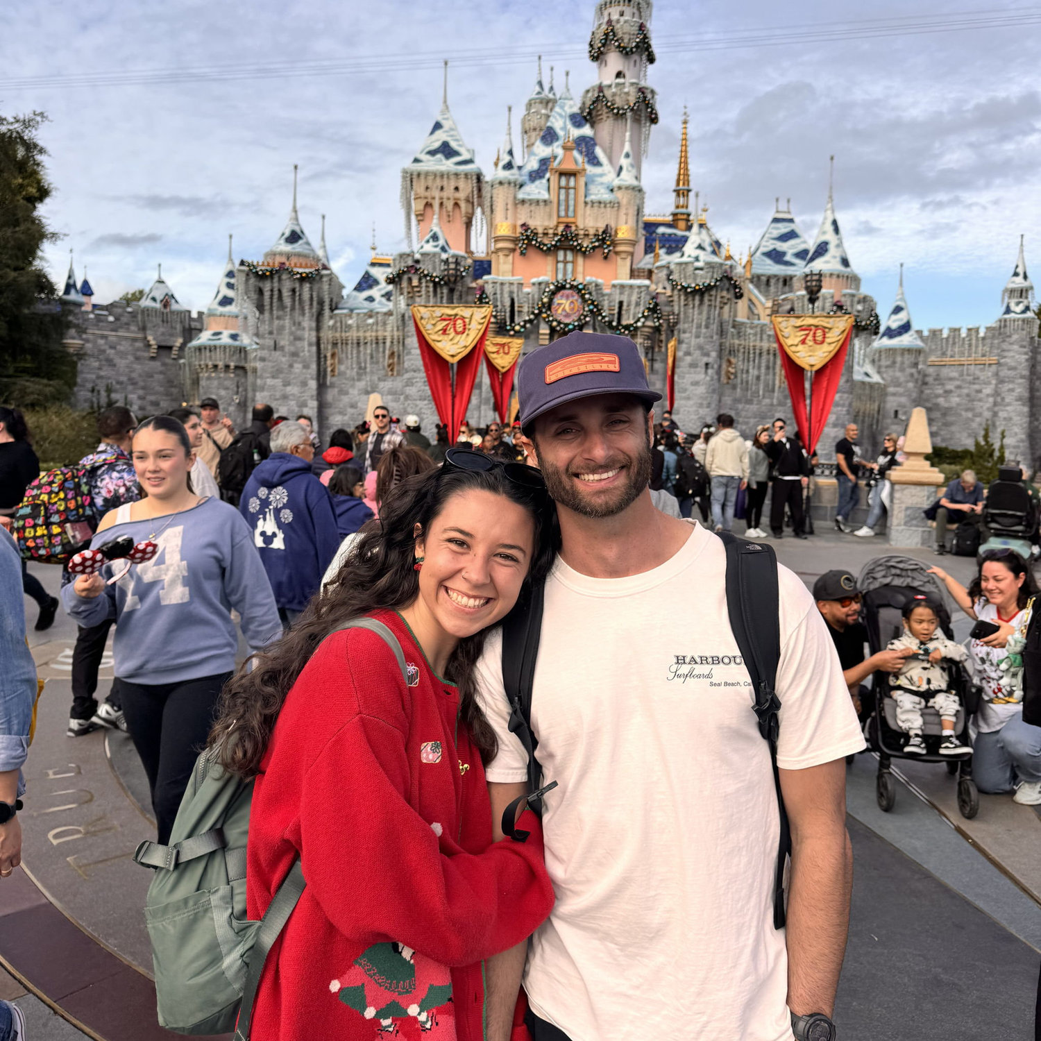Cameron did not know he was signing up for lots of Disney days.