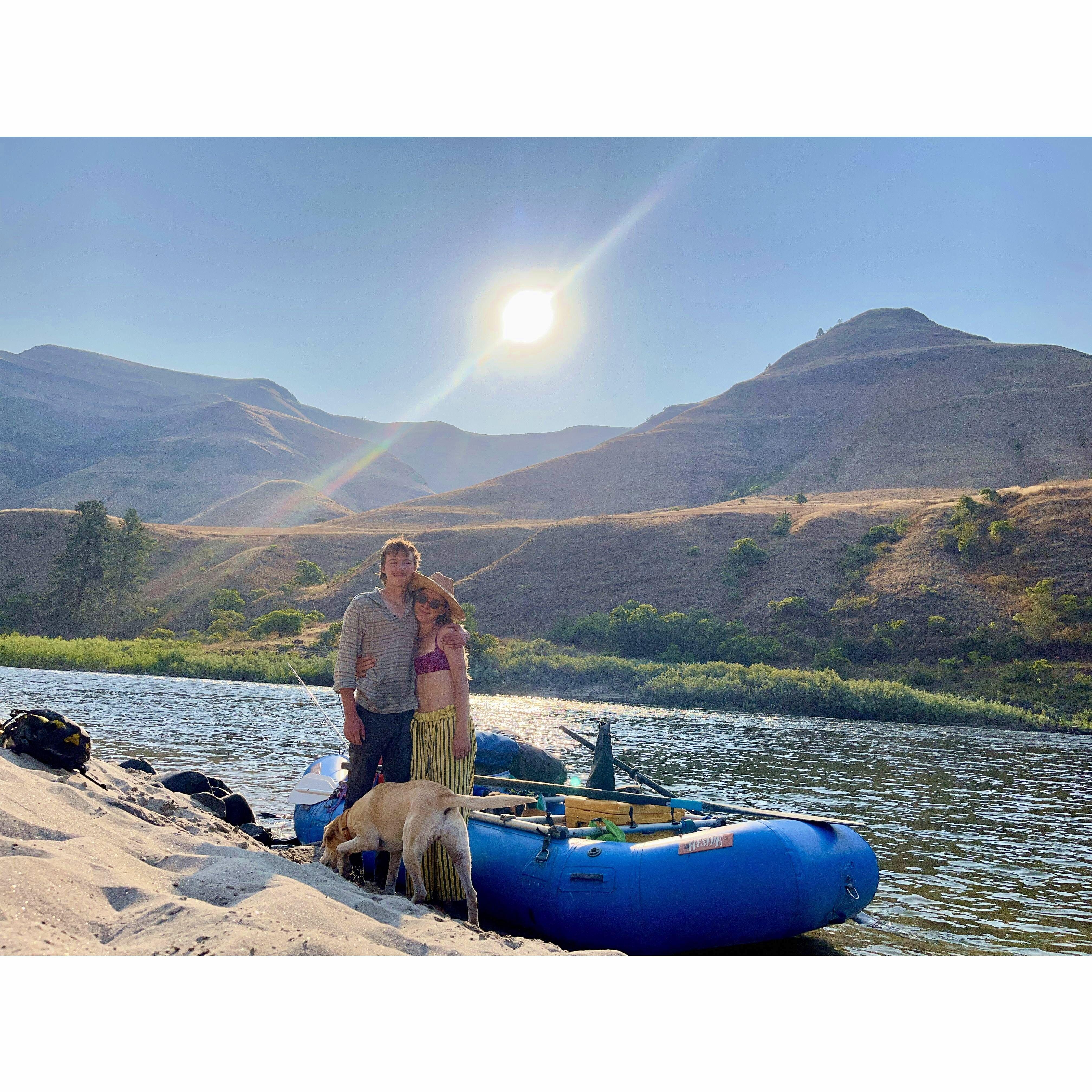 Rafting in Idaho