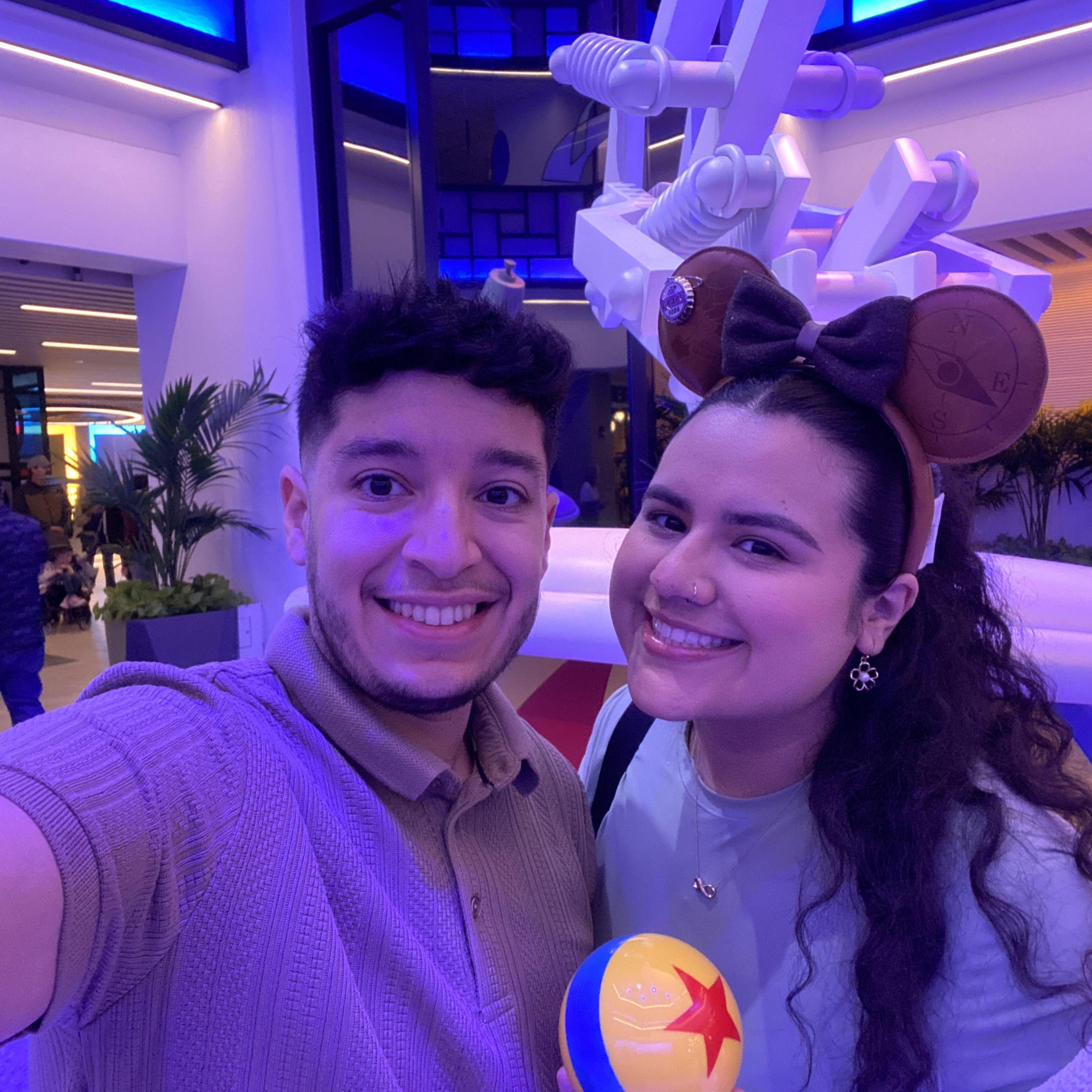 Date Night this year: Pixar Putt, Din Tai Fung, & The Lego Store! Some of Ricky & Cassie's favorite things.