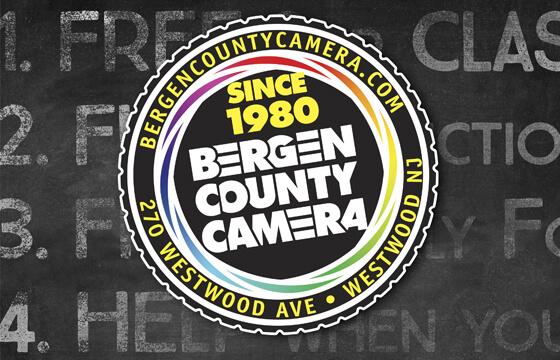 Bergen County Camera Gift Certificate