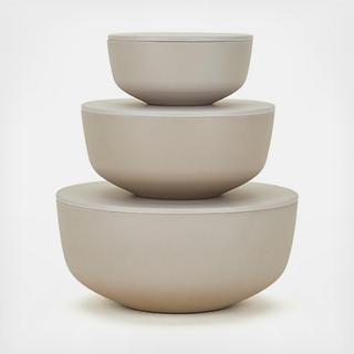 Essential 3-Piece Lidded Bowl