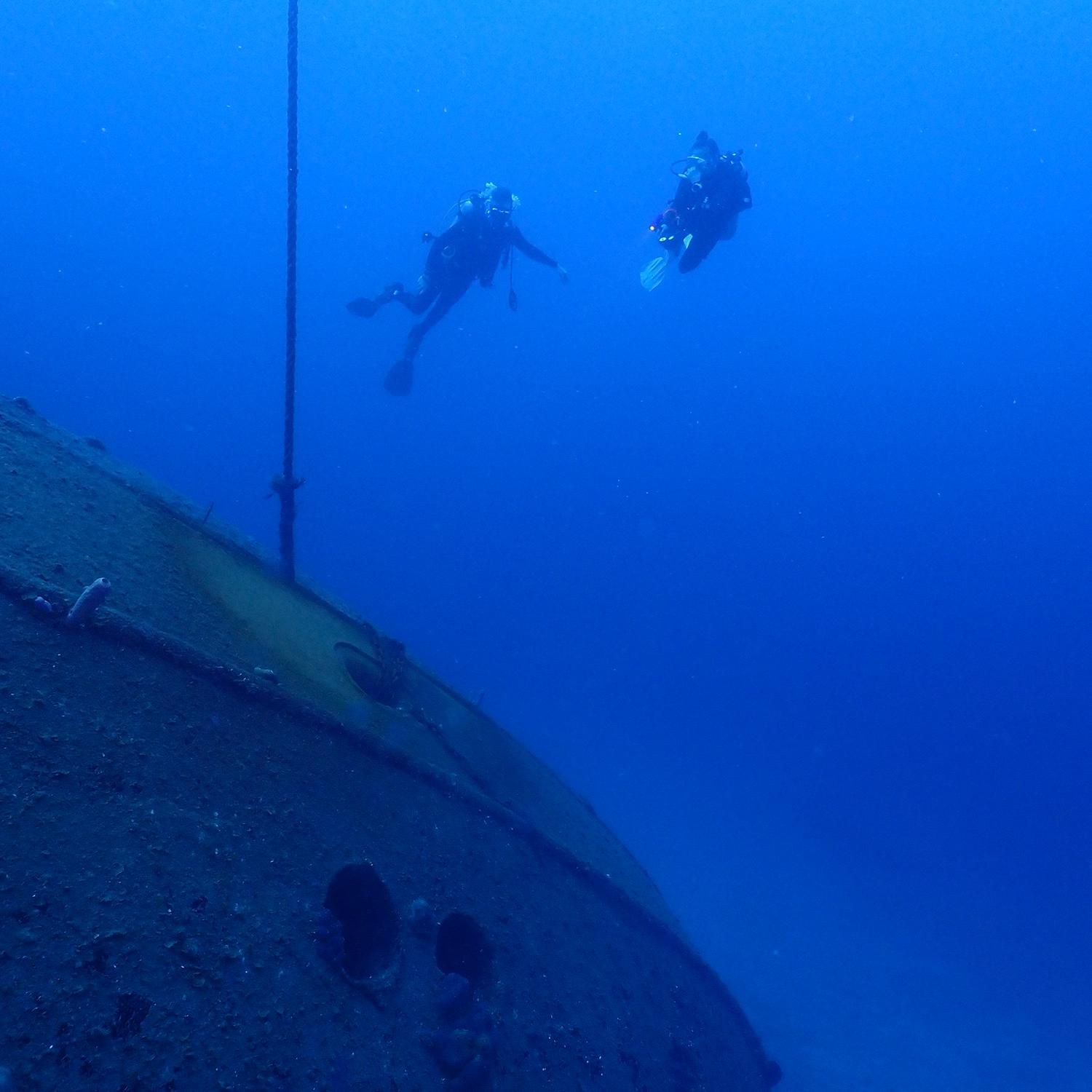 Ray Spencer, Makenna's dad was convinced Evan was the one when he saw Evan during this wreck dive at 80+ ft less than a month into their relationship.