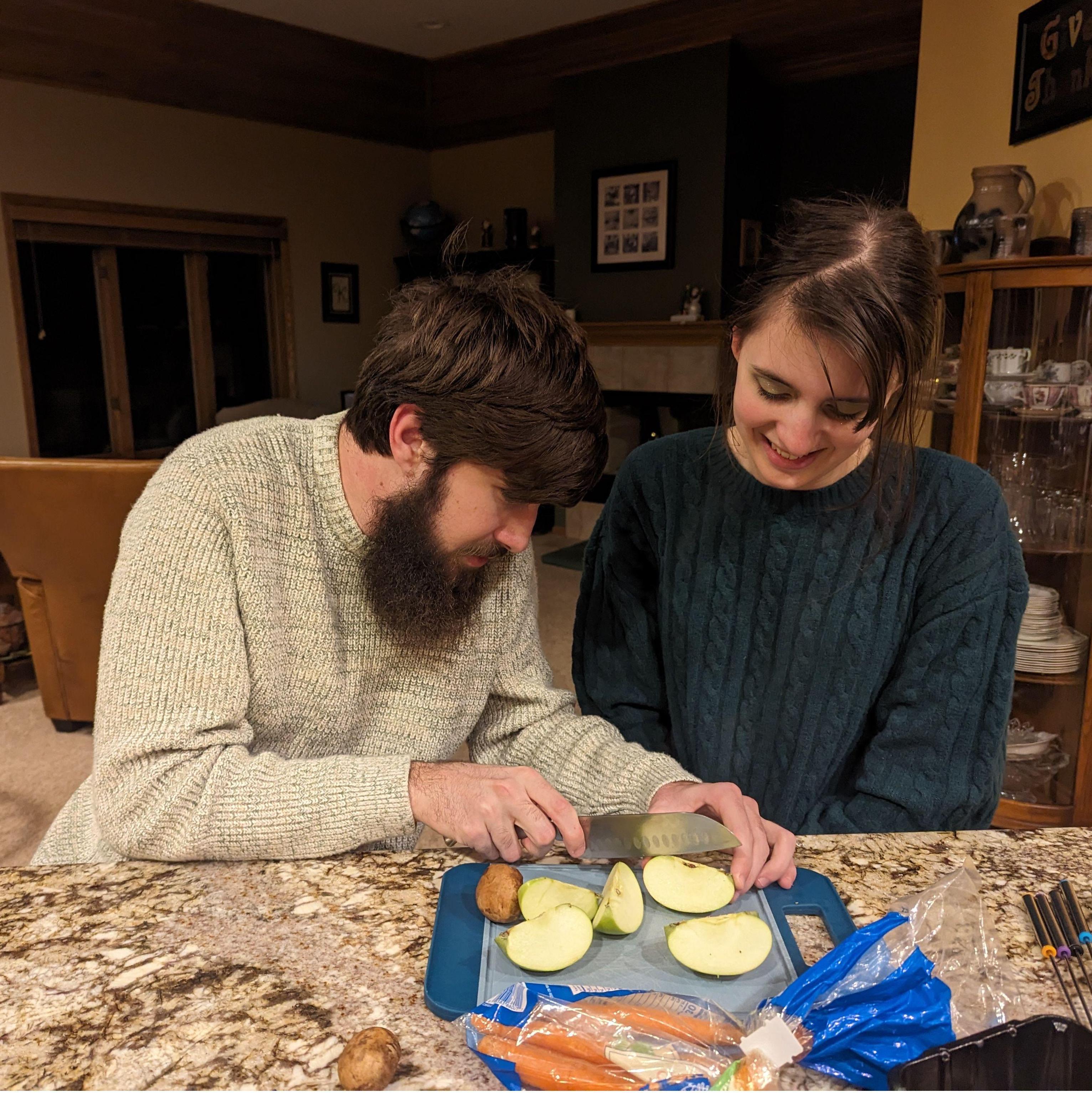 First Minnesota trip: we love to cook!