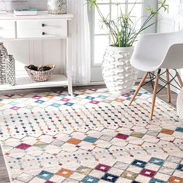 nuLOOM Moroccan Blythe Area Rug, 5' x 7' 5", Multi