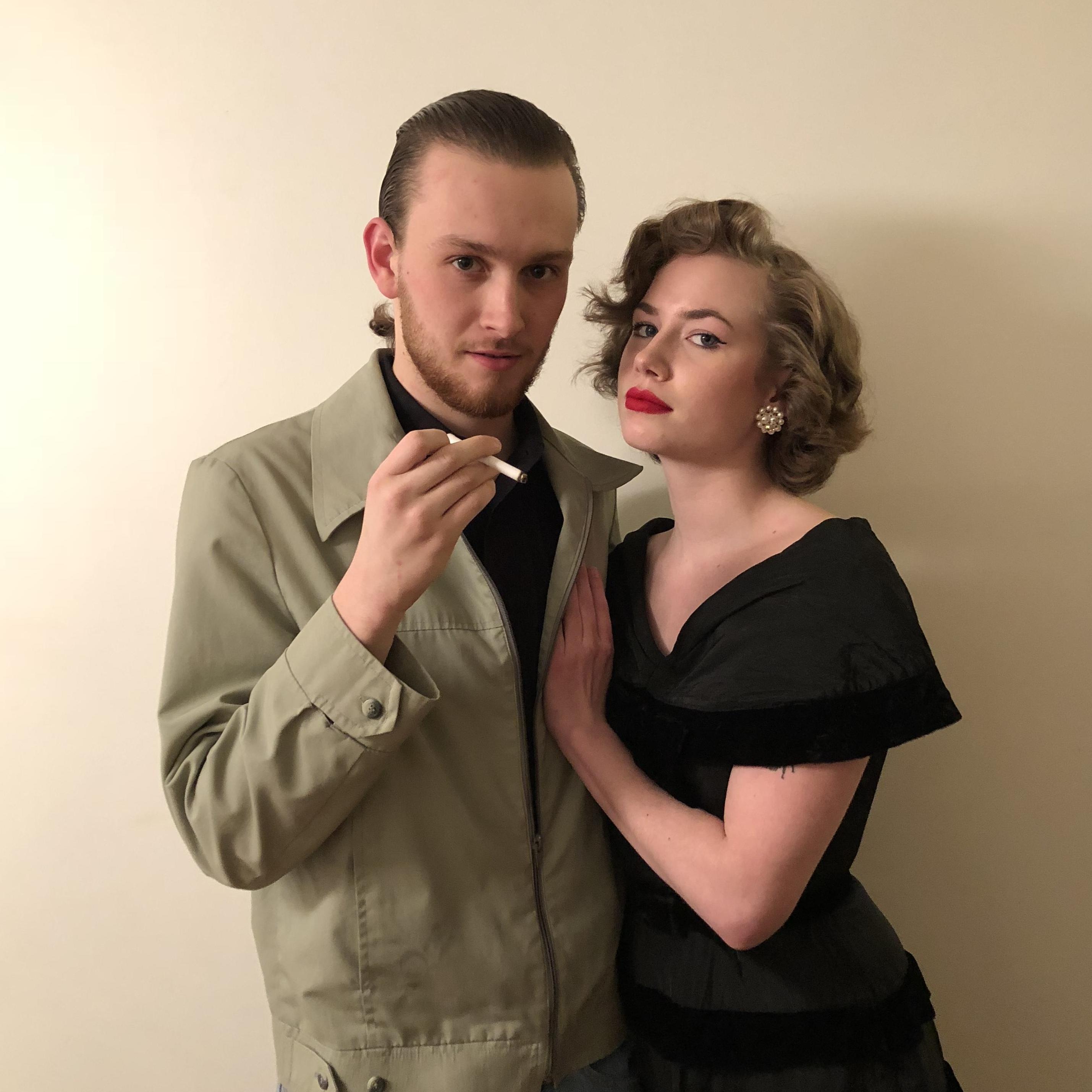 Dressing up for a 50s night turned bowling party!!!