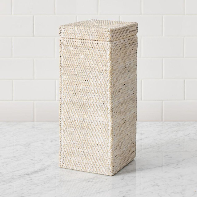 Tava Toilet Paper Holder, White Wash