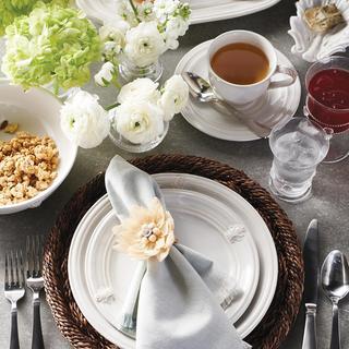 Dahlia Napkin Ring, Set of 4