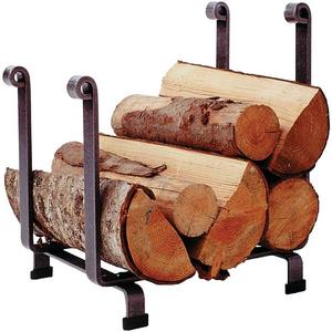 Enclume Hearth Log Rack, Hammered Steel
