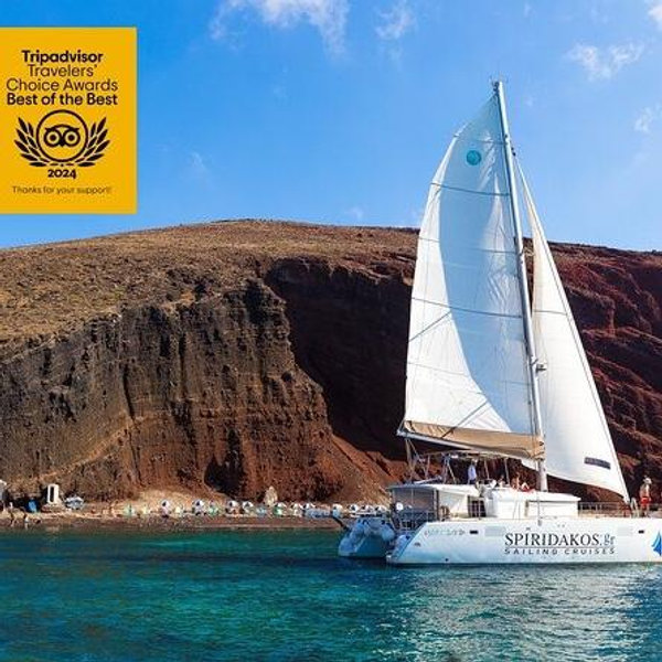 Private Catamaran in Santorini