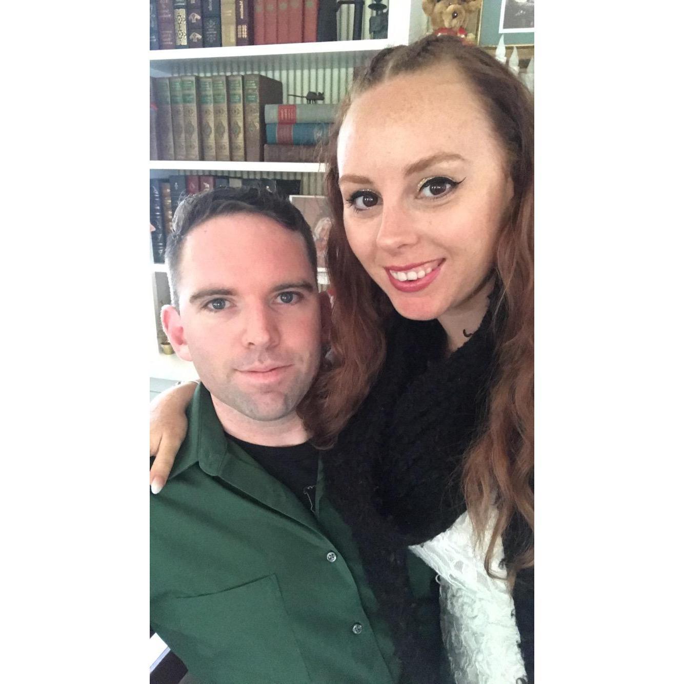 Our first Christmas together with all the family in San Diego.