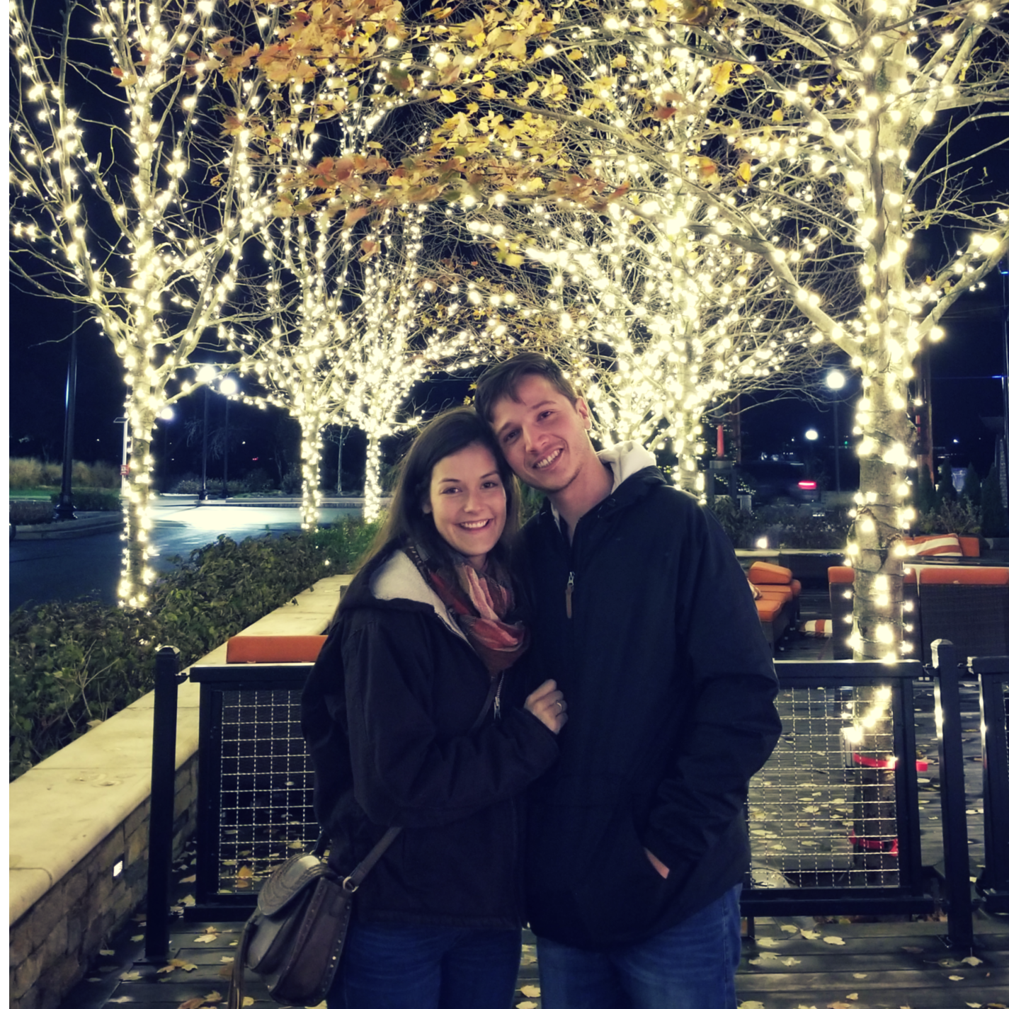 one of our first nights out together