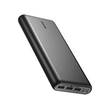 Anker PowerCore 26800 Portable Charger, 26800mAh External Battery with Dual Input Port and Double-Speed Recharging, 3 USB Ports for iPhone, iPad, Samsung Galaxy, Android and Other Smart Devices