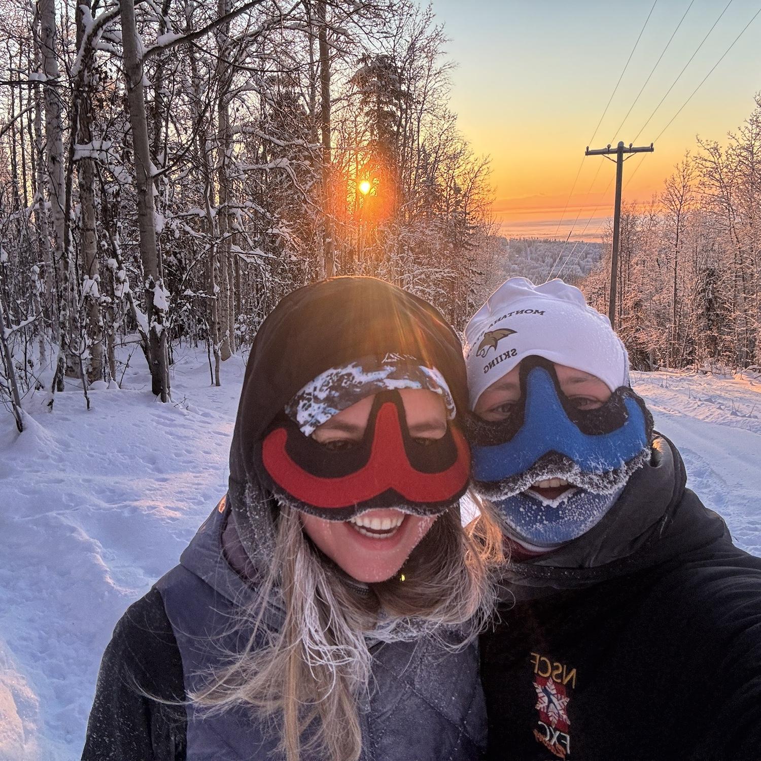 Nose hat buddies :)