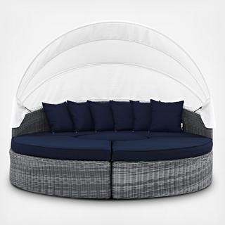 Summon Canopy Outdoor Sunbrella Daybed