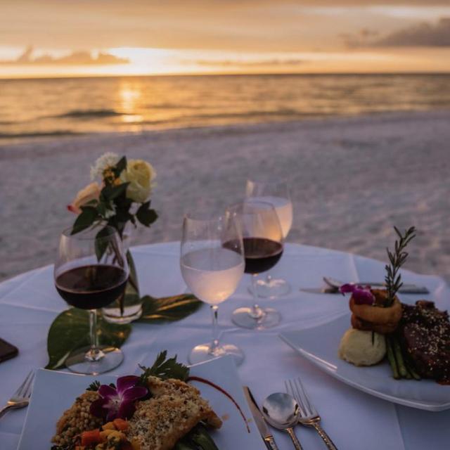 Dinner on the Beach For Two