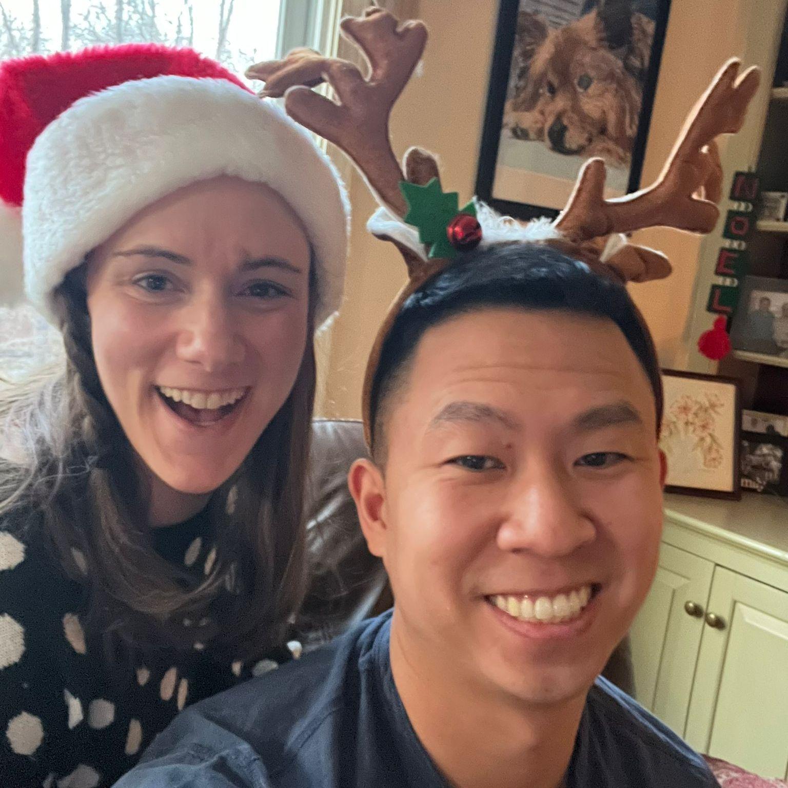 Silly Christmas Selfie 2024