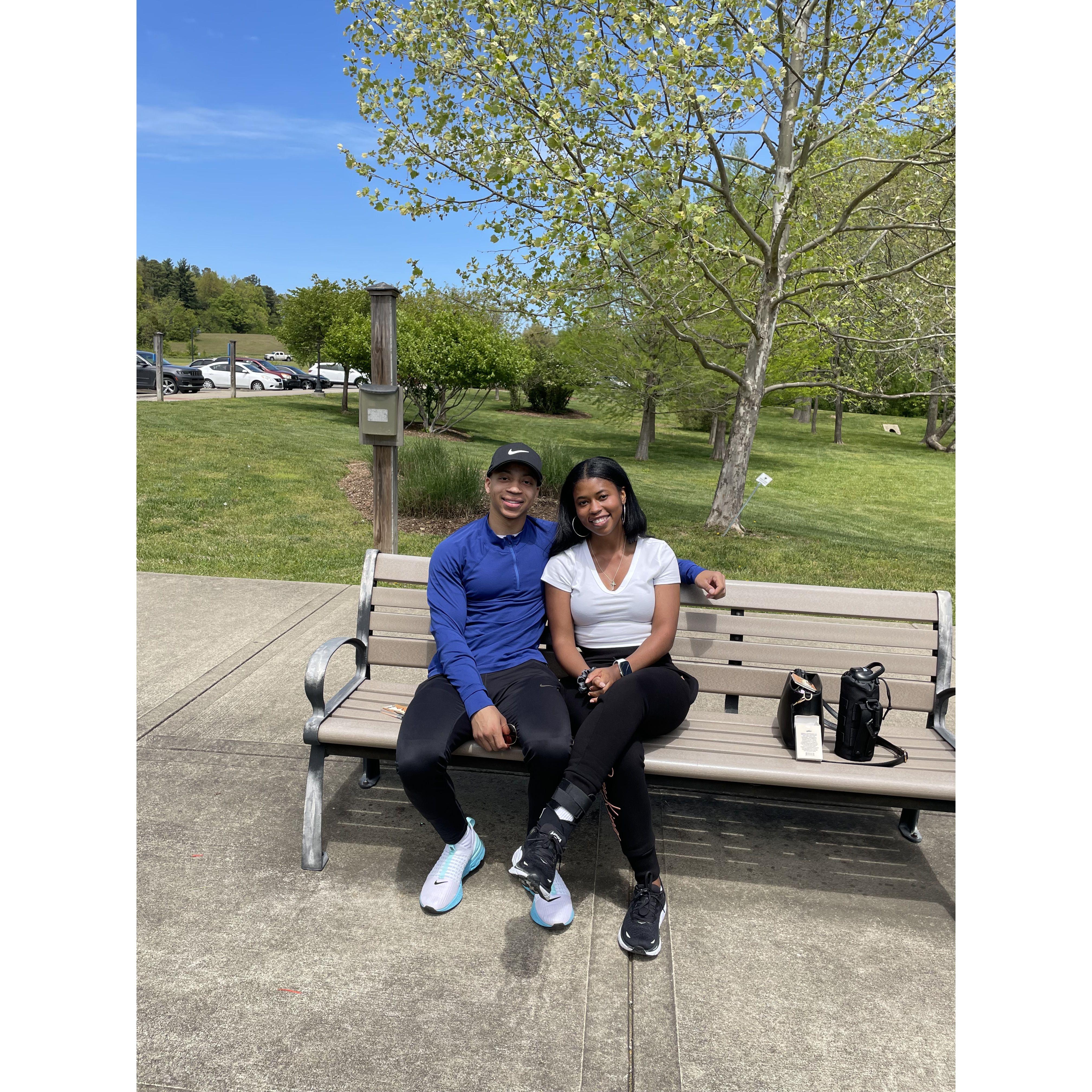 Our first time meeting!