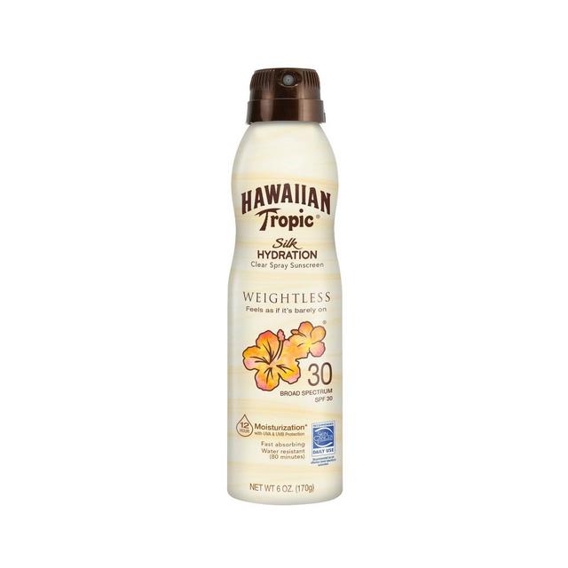 Hawaiian Tropic Silk Hydration Weightless Sunscreen C-Spray - SPF 30 - 6oz