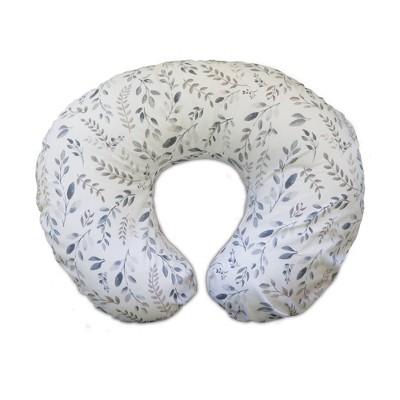 Boppy Nursing Pillow and Positioner - Gray Taupe Watercolor Leaves
