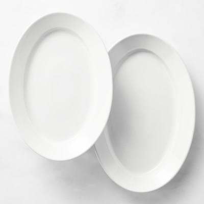 Apilco Oval Porcelain Serving Platters