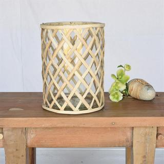 Cane Weave Vase