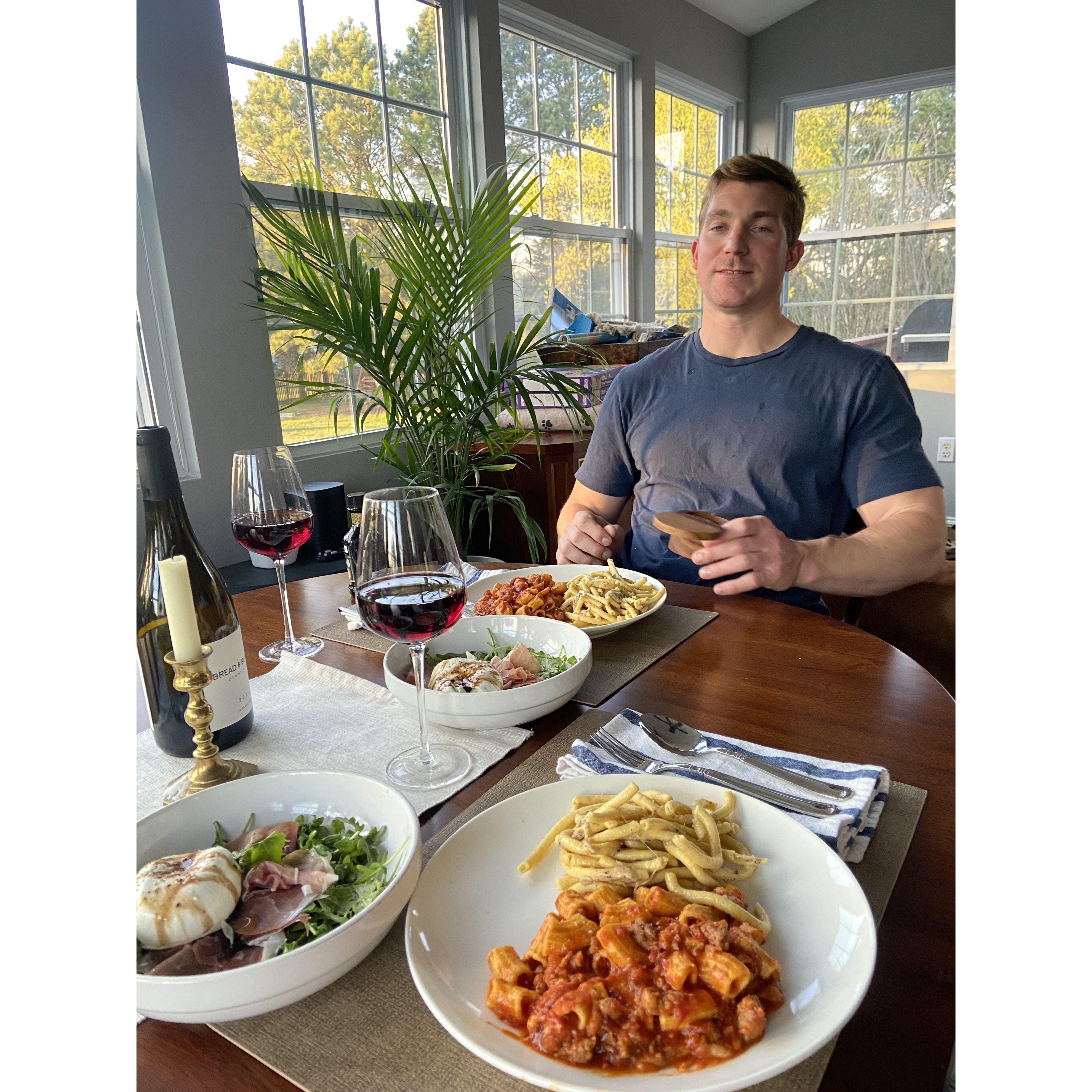 April 2023: 3rd Pasta Night Anniversary.