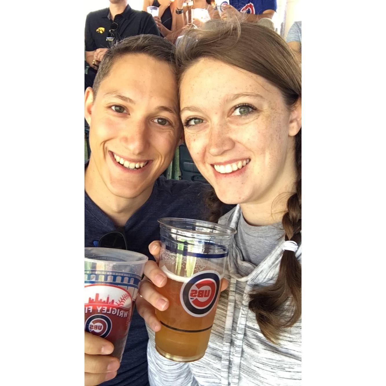 Go Cubs Go!  (but only at Wrigley)
