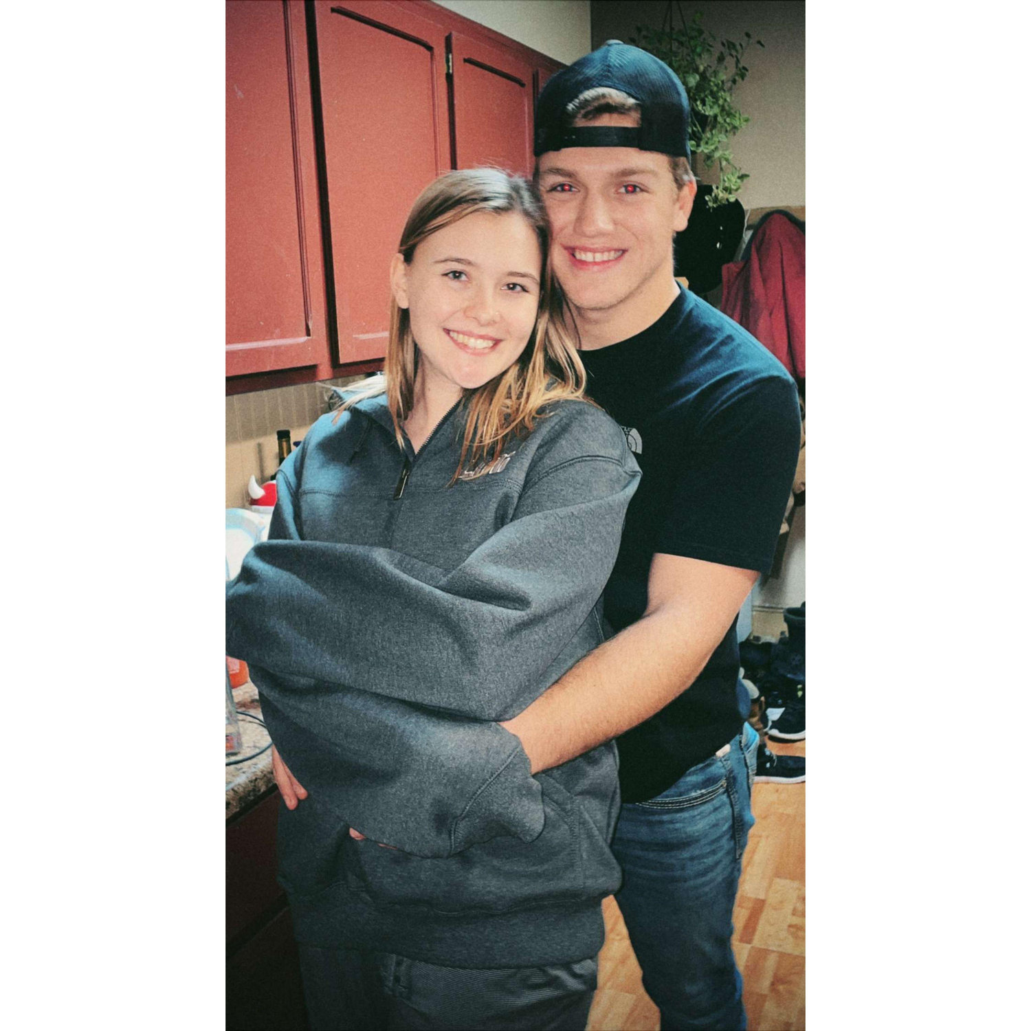new years eve 2022-2023, after a long day at the ER to check on mama and baby Kasen