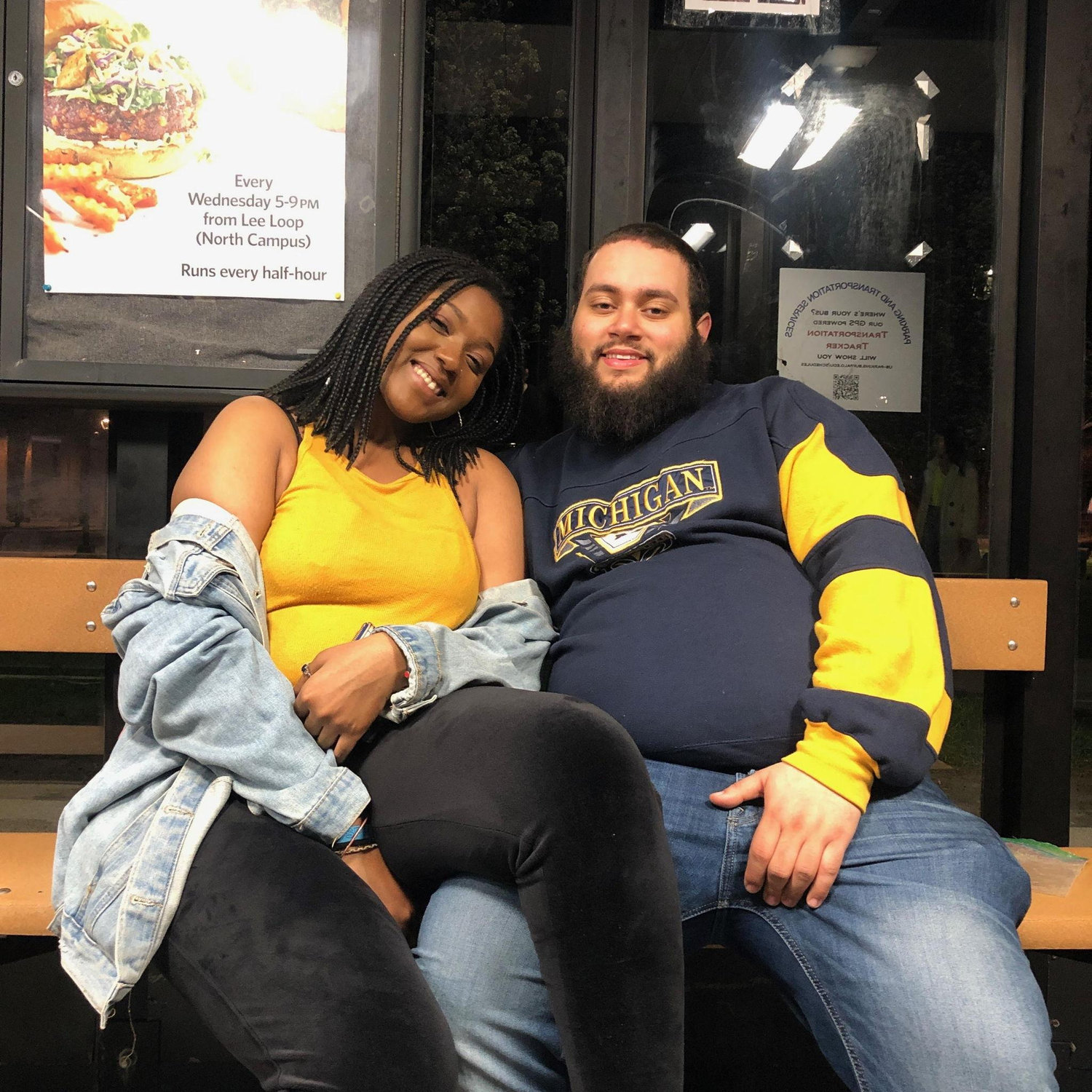 One of the first photos we took as a couple