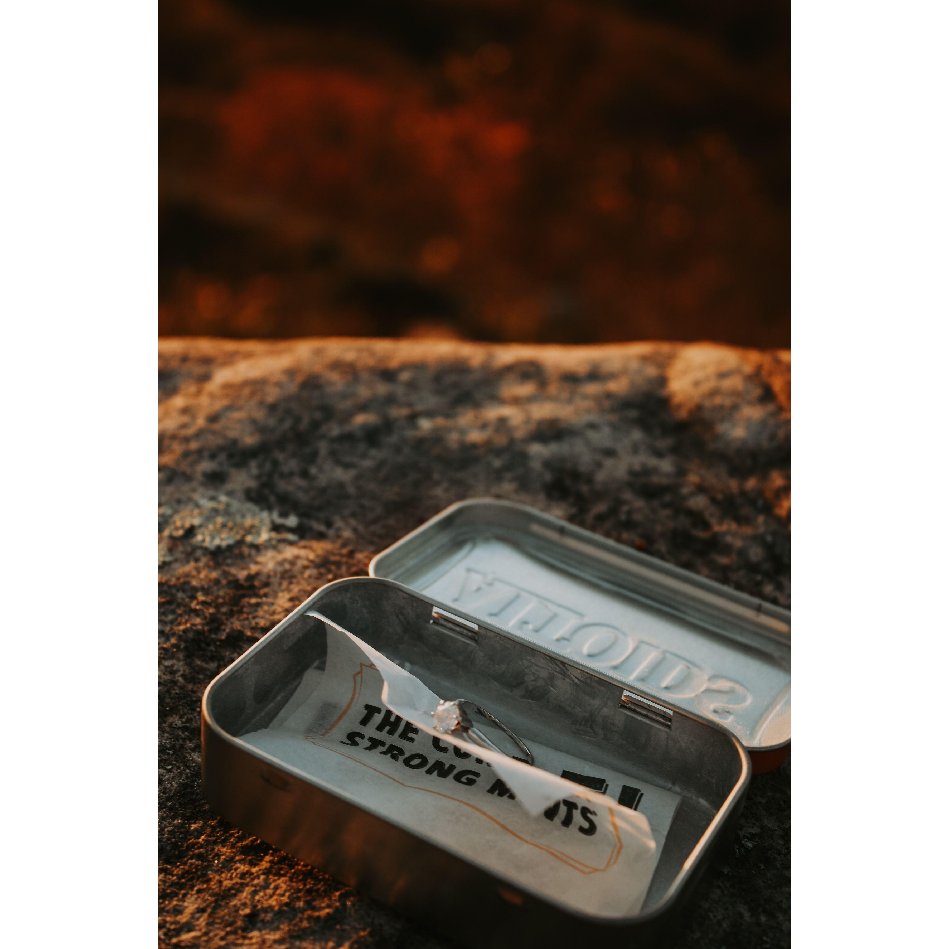 Just out here trying to get Altoids to sponsor our wedding!