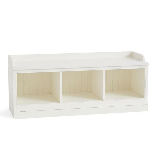 Aubrey Entryway Bench, Dutch White