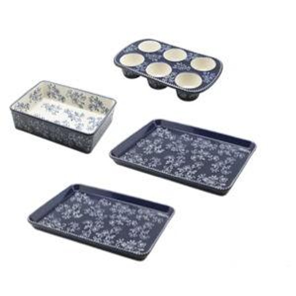 Temp-tations 4-Piece Micro Bakeware Set