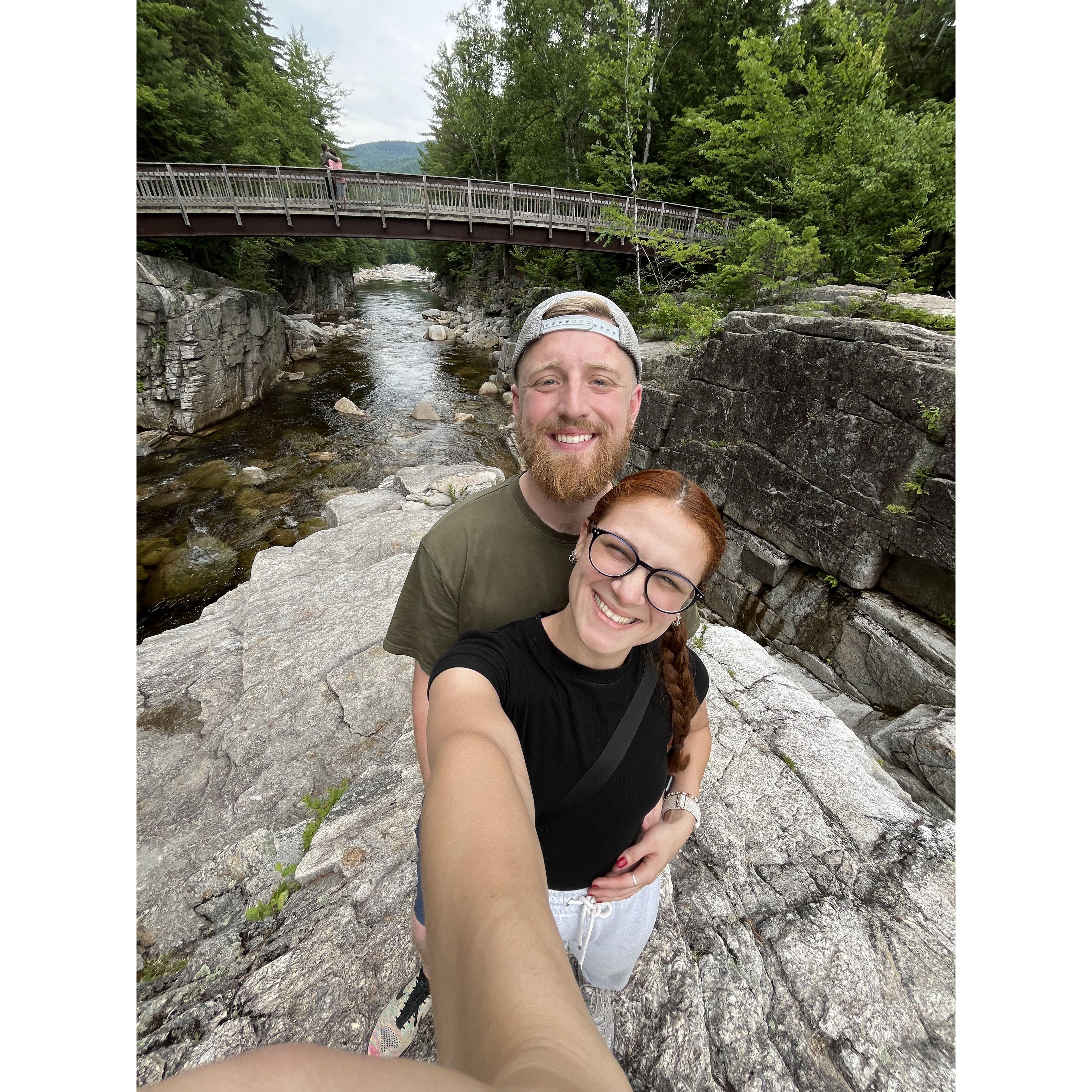 Part of roadtrip to Maine! We love that place :)