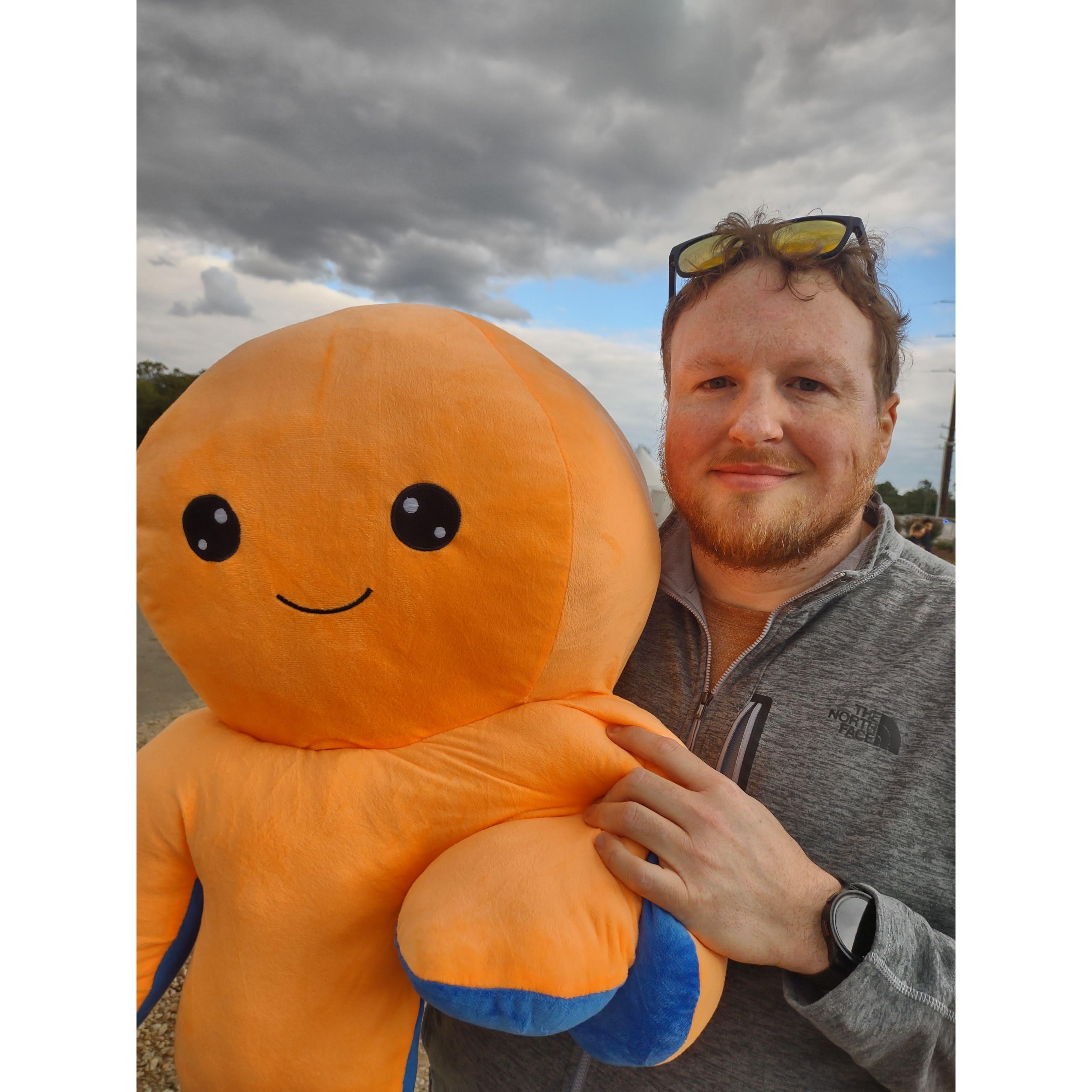 That time he won me an octopus at the state fair