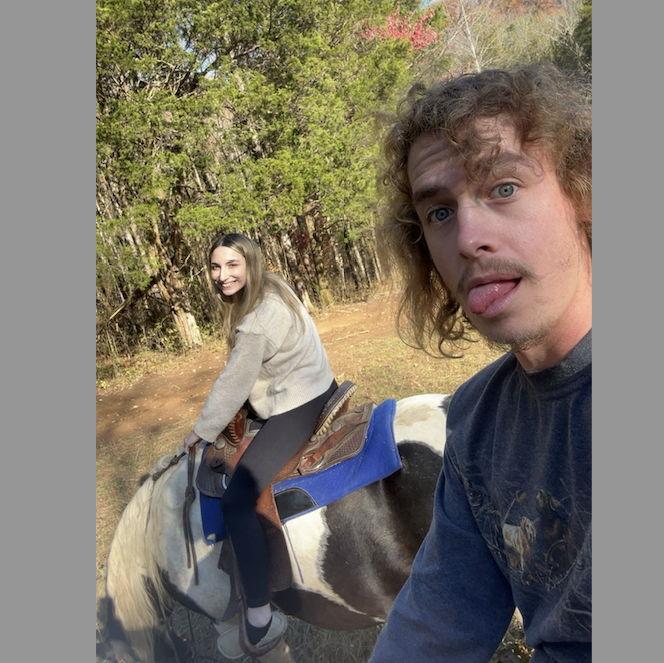 Horse back riding for my 20th birthday