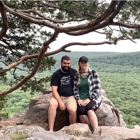 Beautiful hike at Devil’s Lake!