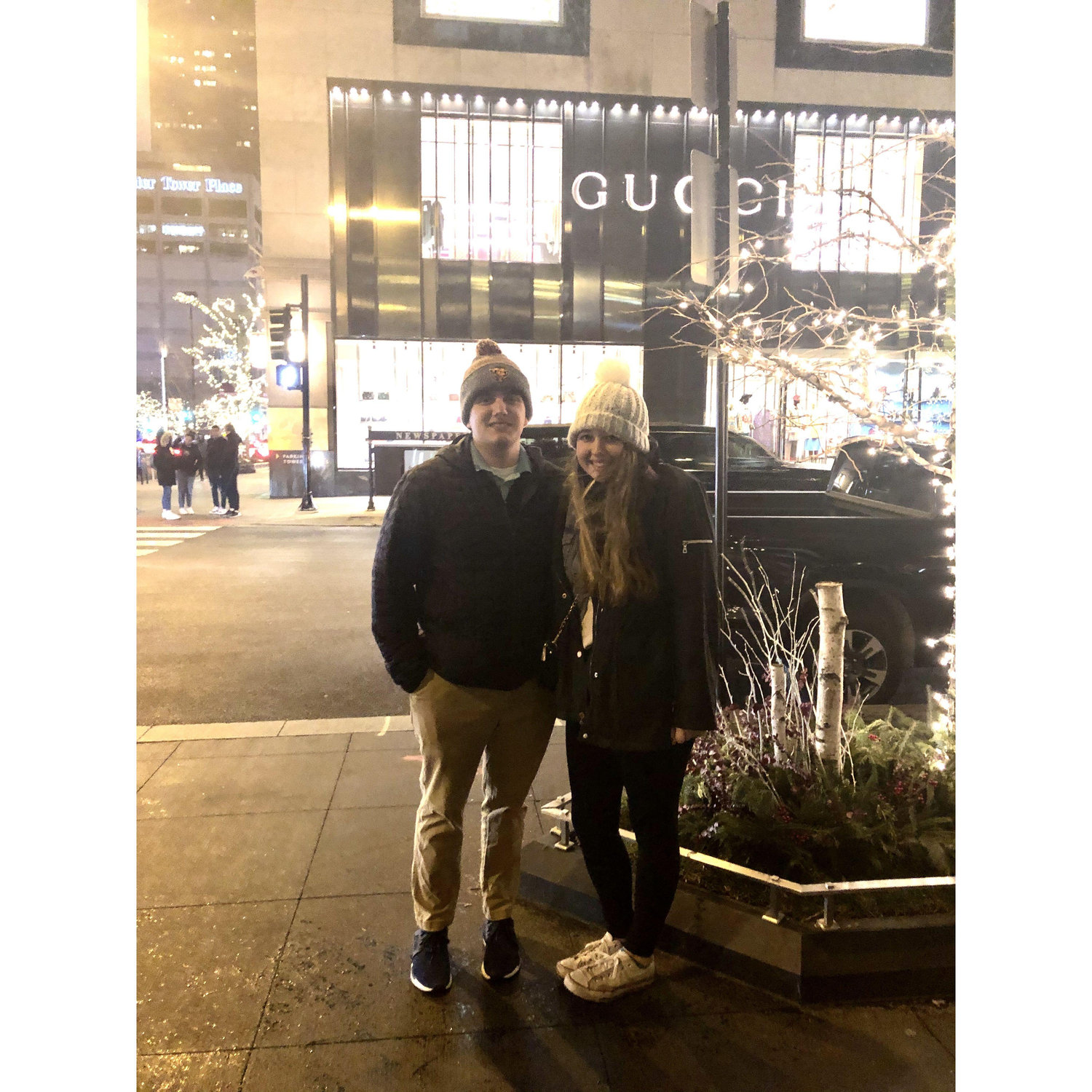 our very first picture together in dec of 2019!