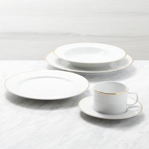 Maison Gold Rim 5-Piece Place Setting