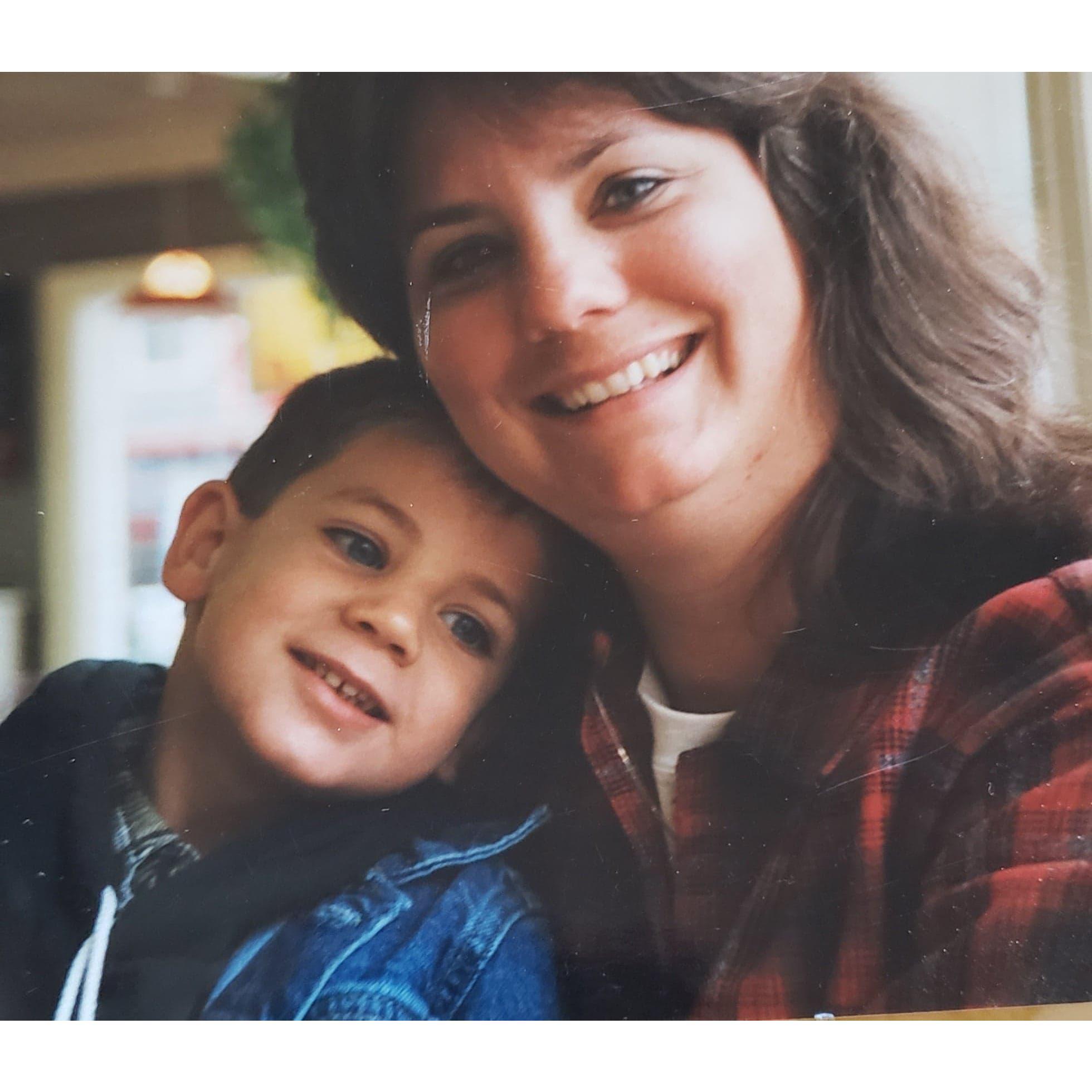 Keith and mom Martha