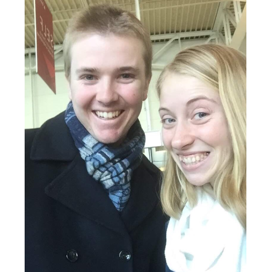 In January 2016, we snapped one last nervous photo before Laura left to study abroad in Nicaragua for 3 months.