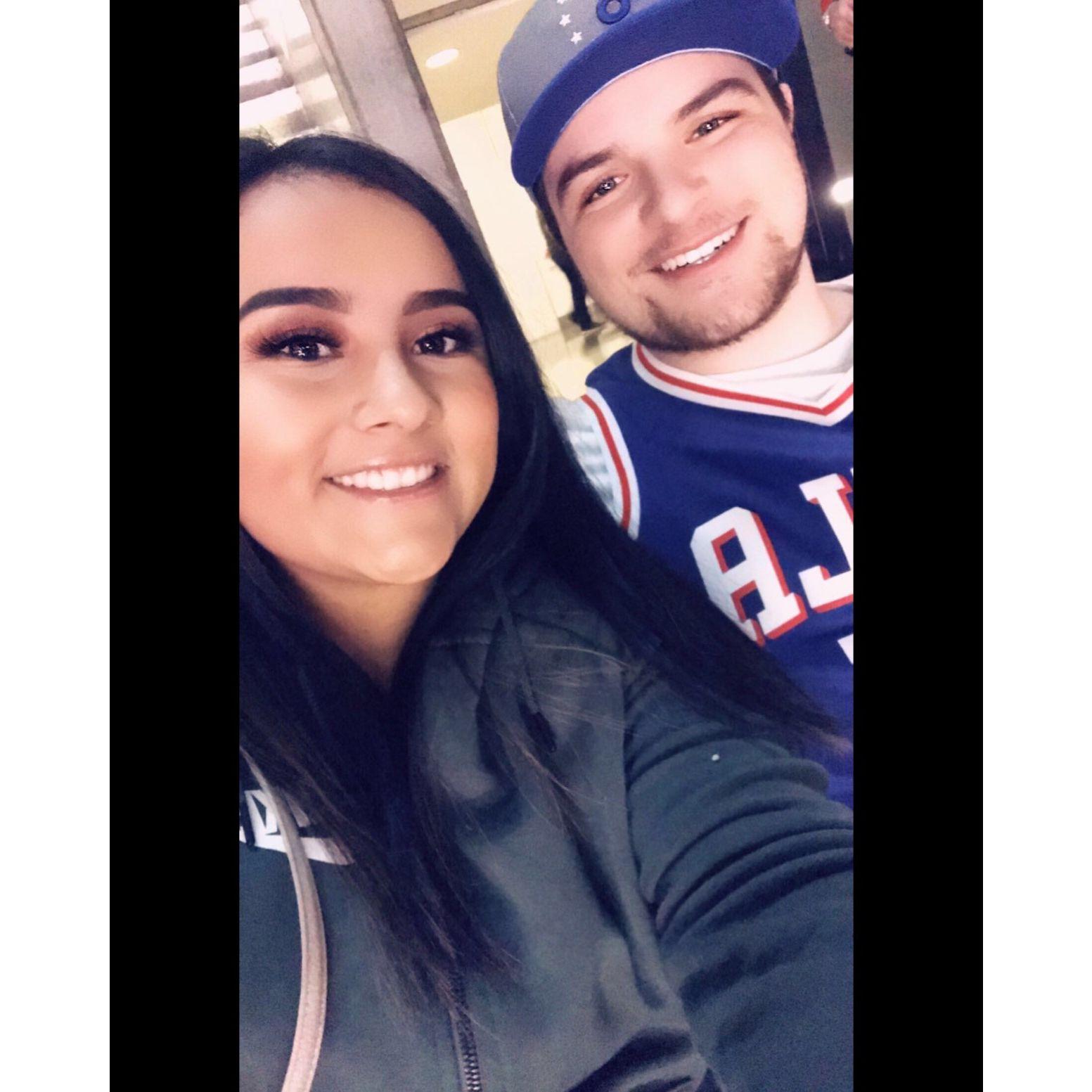 Our 2nd Blazer Games watching the 76ers Vs. the Blazers!