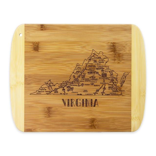 Totally Bamboo® Virginia Slice of Life Cutting Board