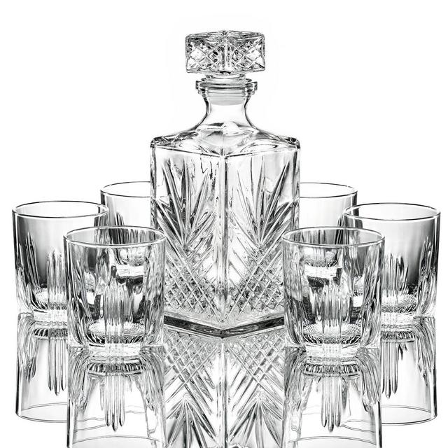 Williford 7 Piece Whiskey Decanter Set