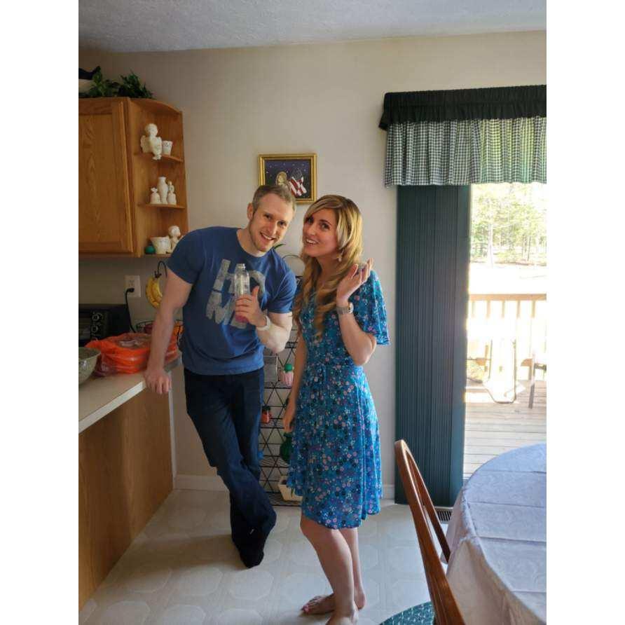 Easter in Maryland - Brendon first met Rachel's parents