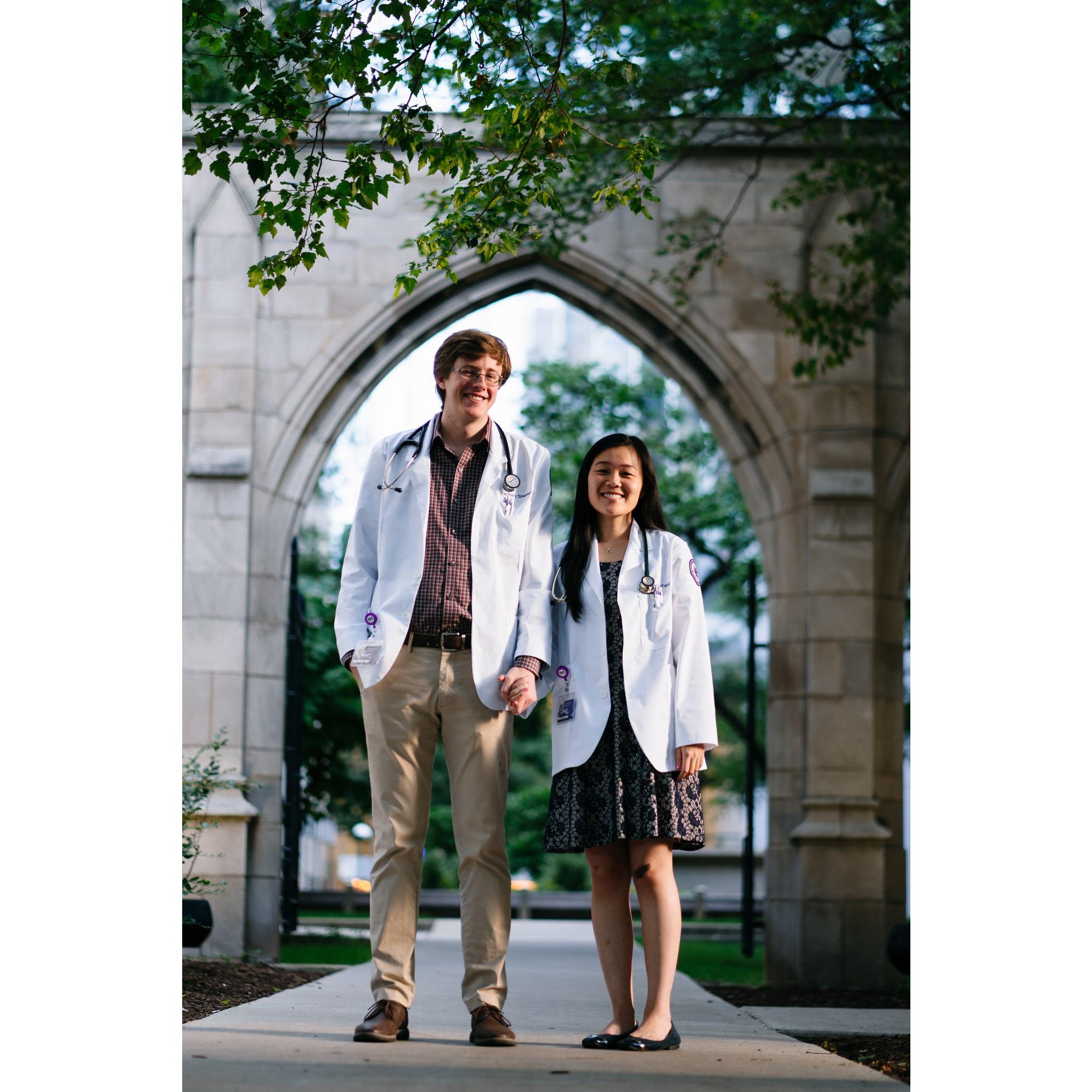 White Coat Ceremony at Northwestern, 2020