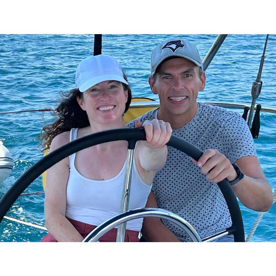 Sailing in Croatia