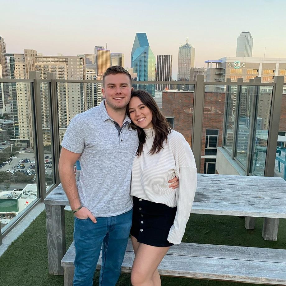 Visiting friends back in Dallas - Spring 2021