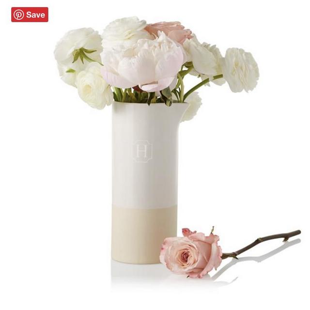 Dipped Ceramic Pitcher Vase - Mark & Graham
