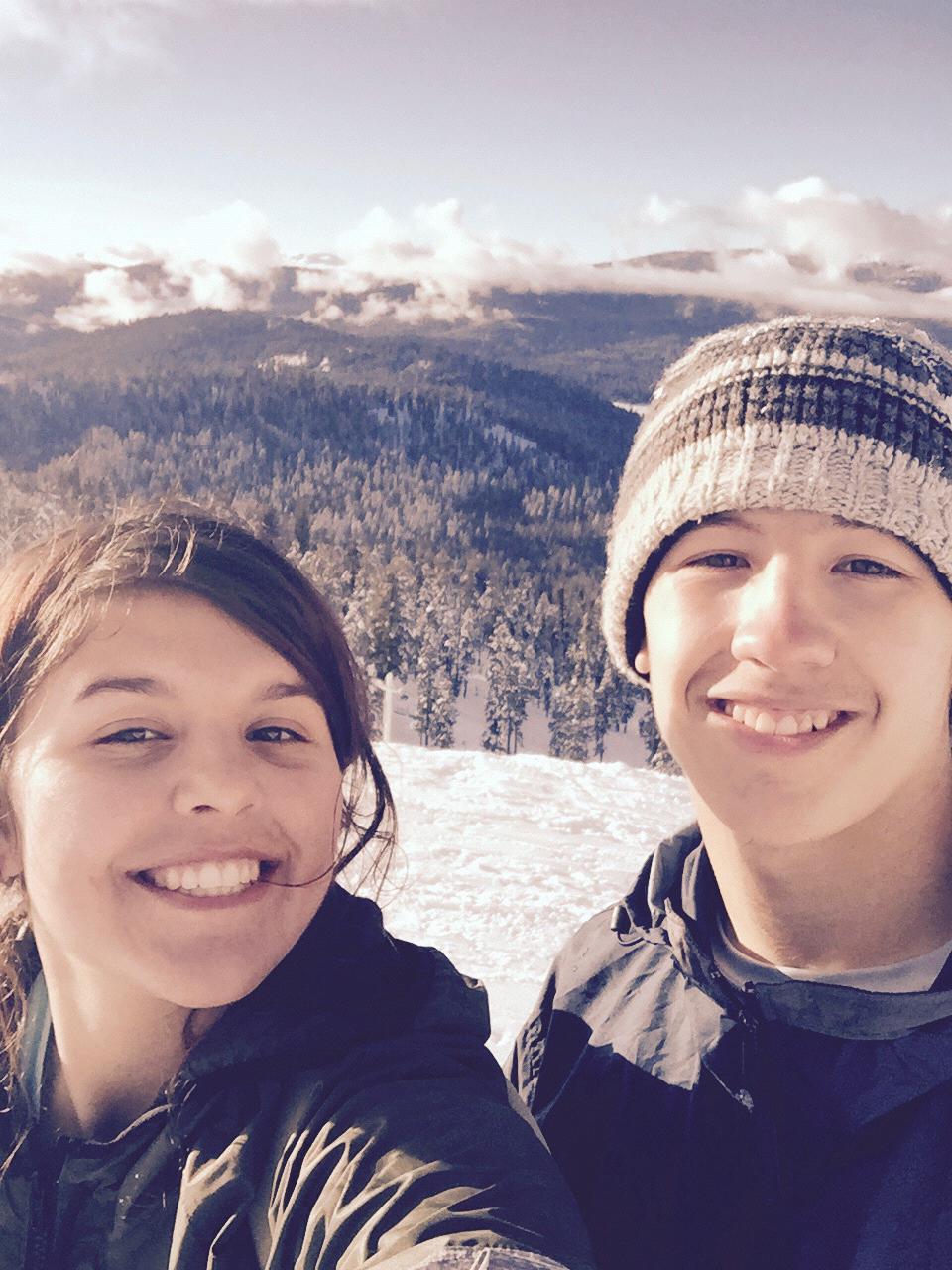 Snowboarding in China Peak
2016