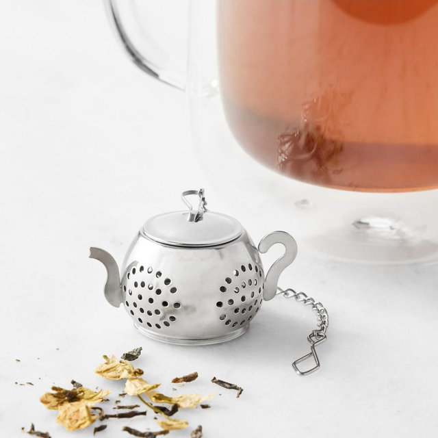 Williams Sonoma Novelty Stainless Steel Tea Infuser, Teapot